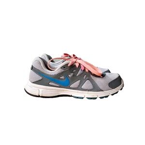 Nike Revolution 2 Women's Gray/Teal/Pink Running Sneakers Size 7.5
